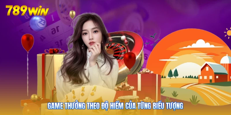 Game thưởng theo độ hiếm của từng biểu tượng