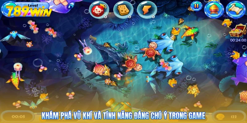 Khám phá vũ khí và tính năng đáng chú ý trong game