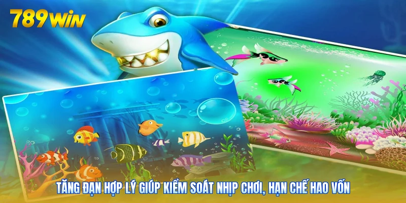 Tăng đạn hợp lý giúp kiểm soát nhịp chơi, hạn chế hao vốn